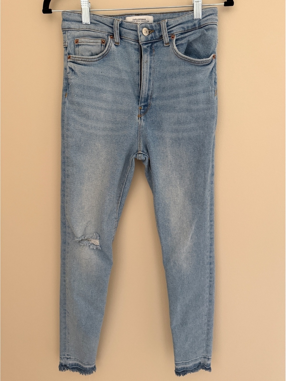 Sz 2-6 ZARA premium light wash jeans